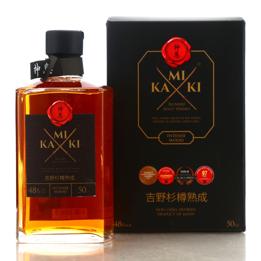Kamiki Intense Wood Blended Malt 50cl