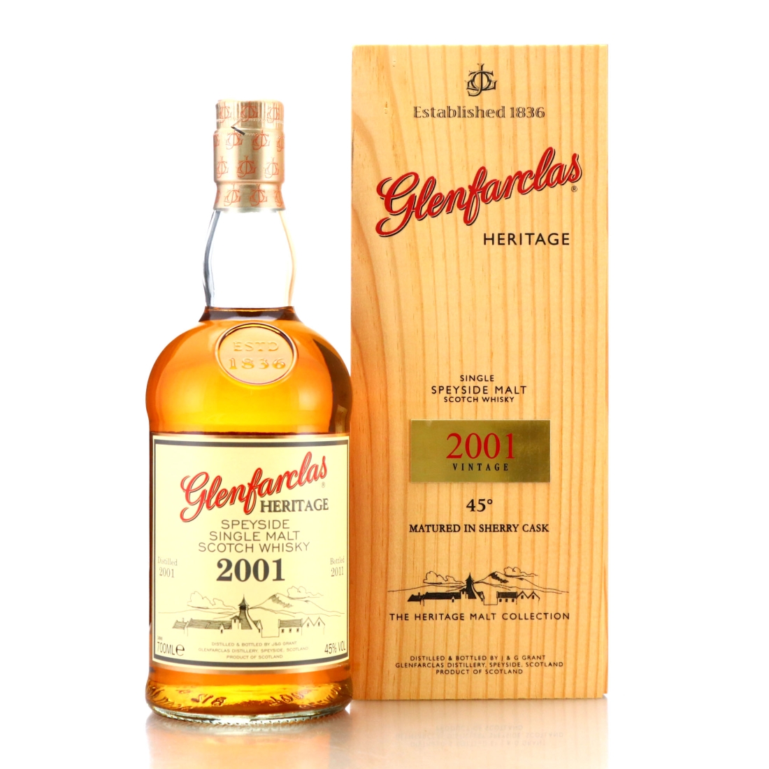 Glenfarclas 2001 Heritage