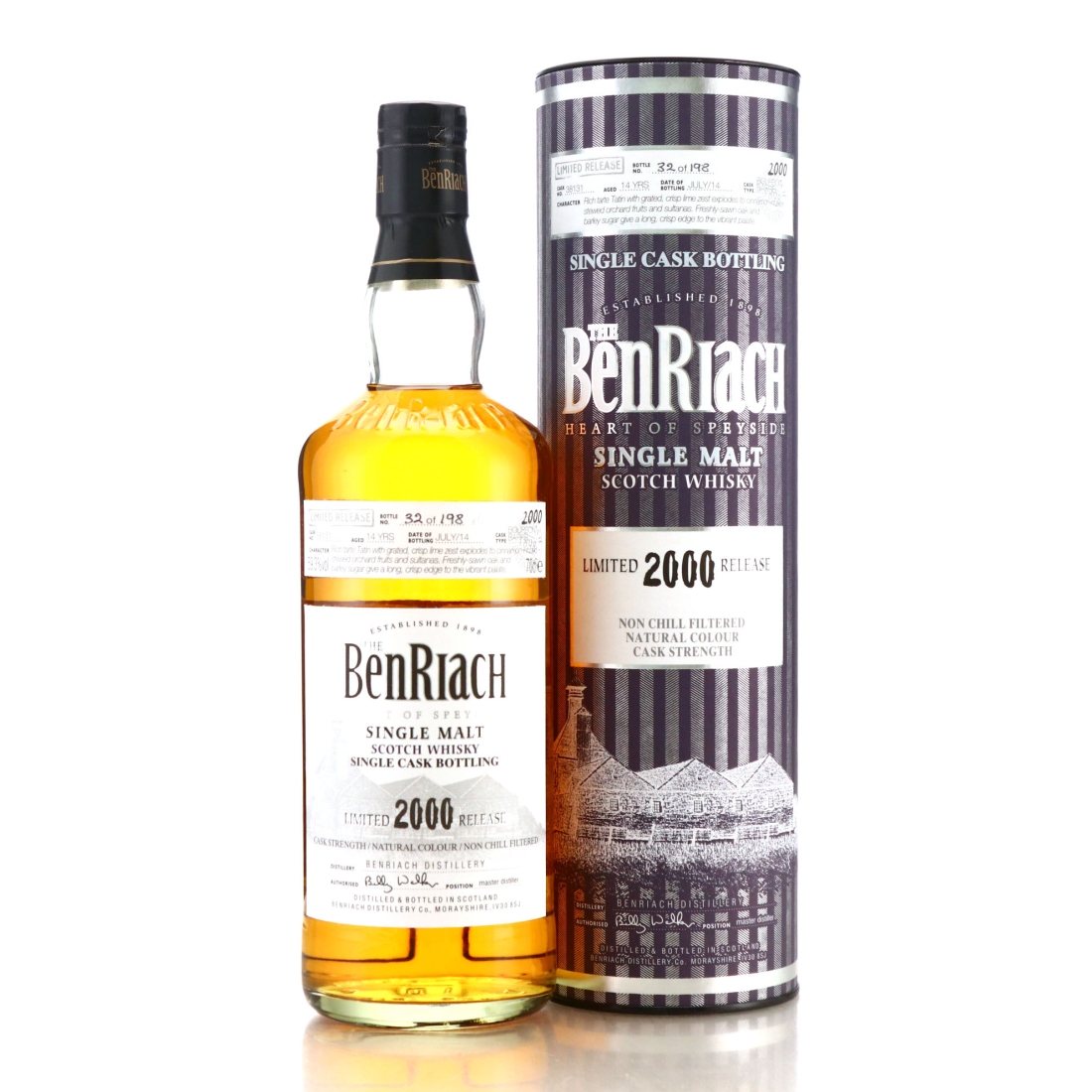 Benriach 2000 Single Cask 14 Year Old  #38131