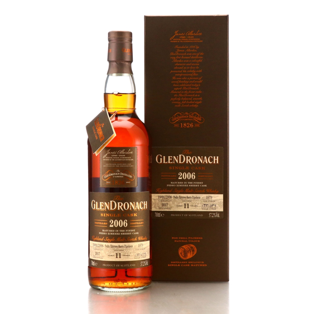 Glendronach 2006 Single PX Cask 11 Year Old #1979 / Batch 16