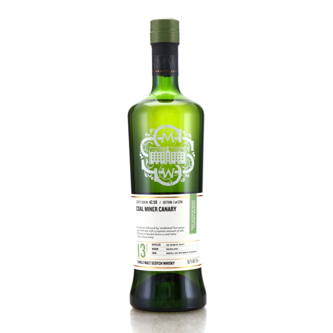 Ledaig 2007 SMWS 13 Year Old 42.59