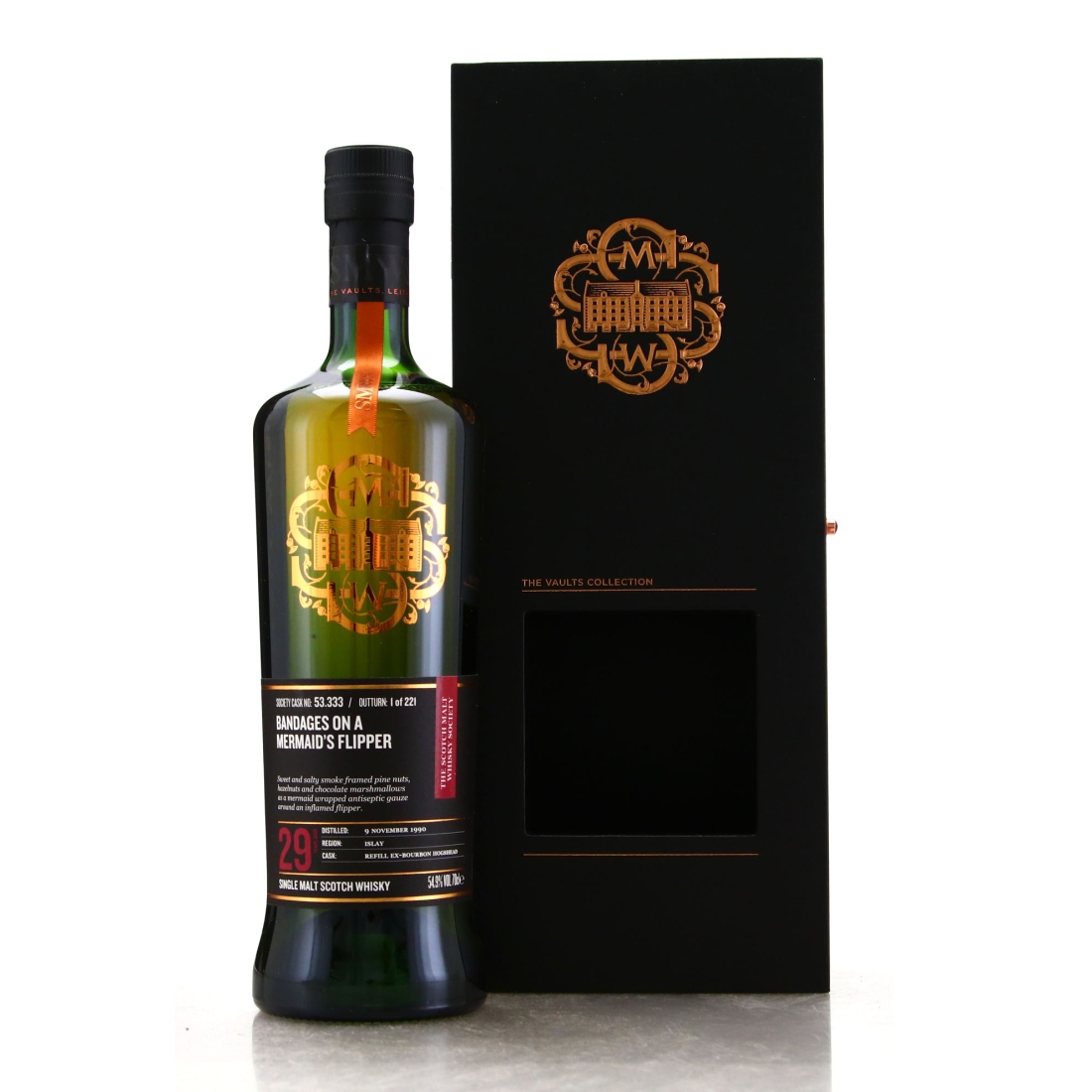 Caol Ila 1990 SMWS 29 Year Old 53.333 / The Vaults Collection