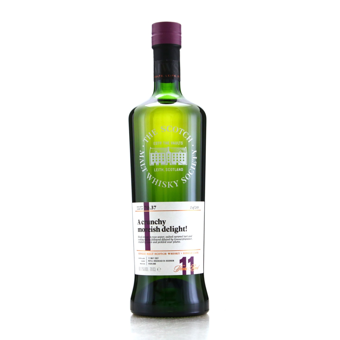 Balblair 2007 SMWS 11 Year Old 70.37