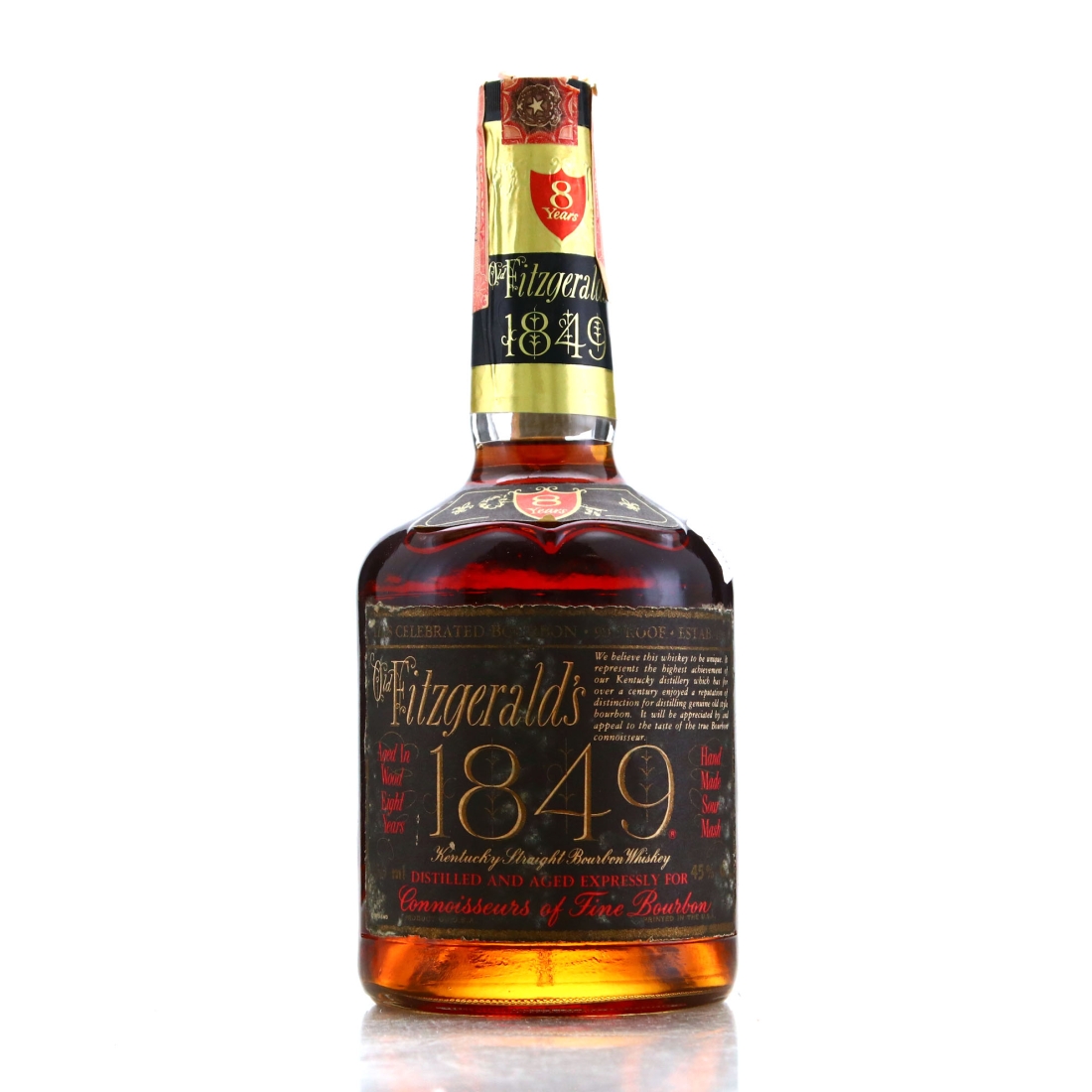 Old Fitzgerald '1849' 8 Year Old Kentucky Straight Bourbon 1980 / Stitzel-Weller