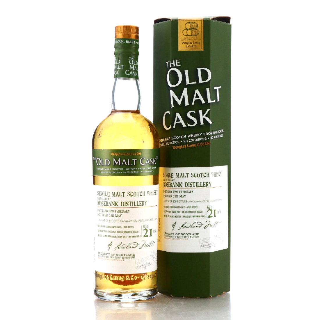 Rosebank 1990 Douglas Laing 21 Year Old