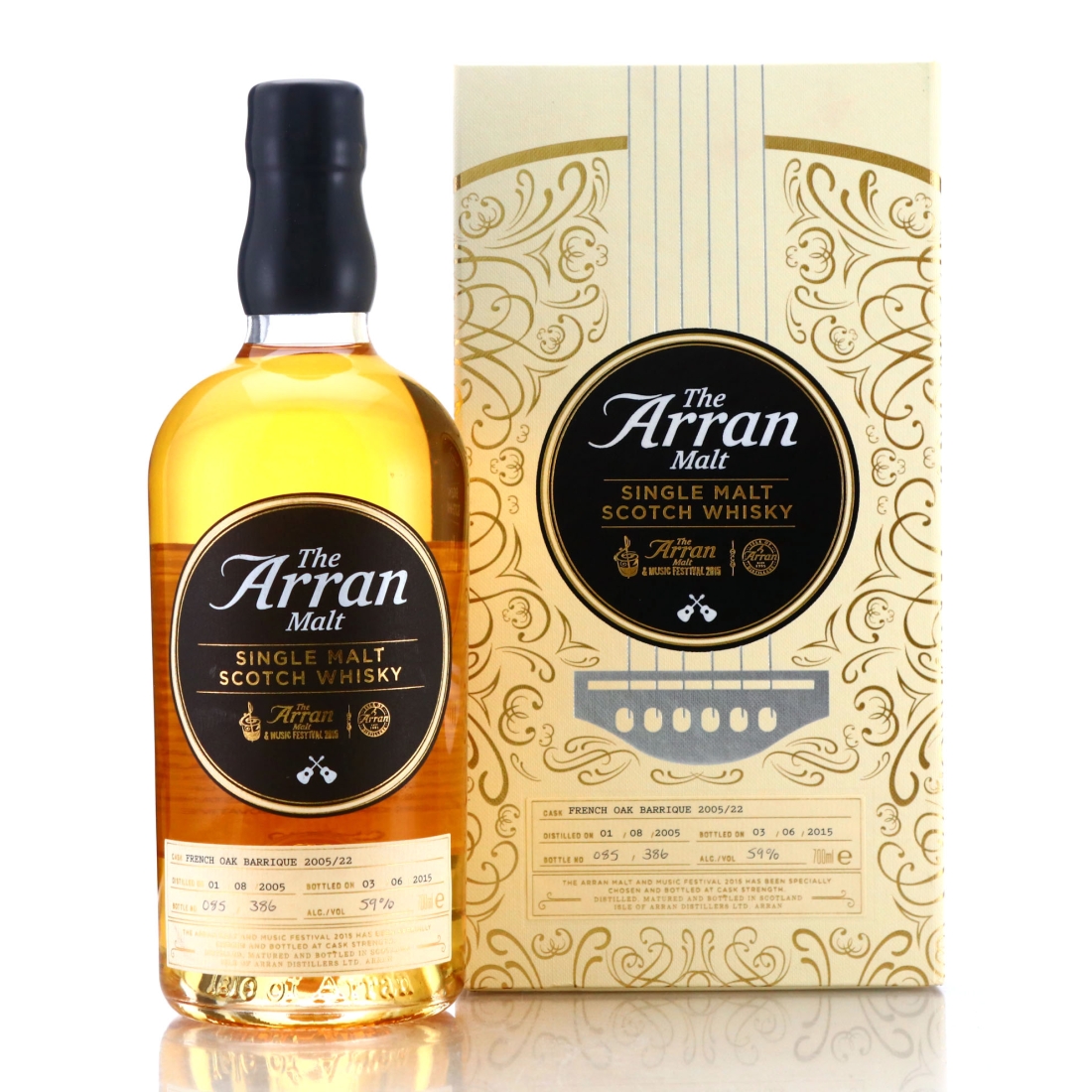Arran 2005 Single French Oak Cask #22 / Malt and Music Festival 2015