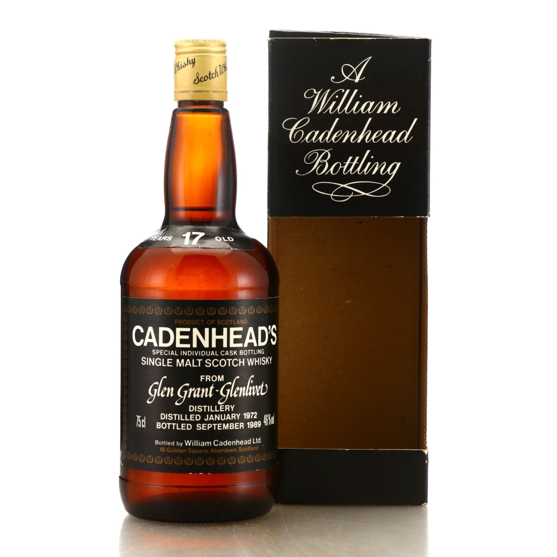 Glen Grant 1972 Cadenhead's 17 Year Old
