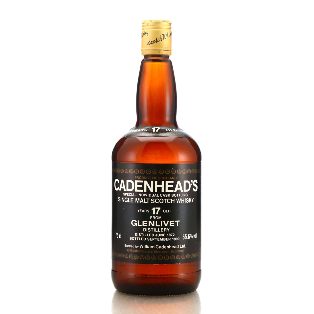 Glenlivet 1972 Cadenhead's 17  Year Old