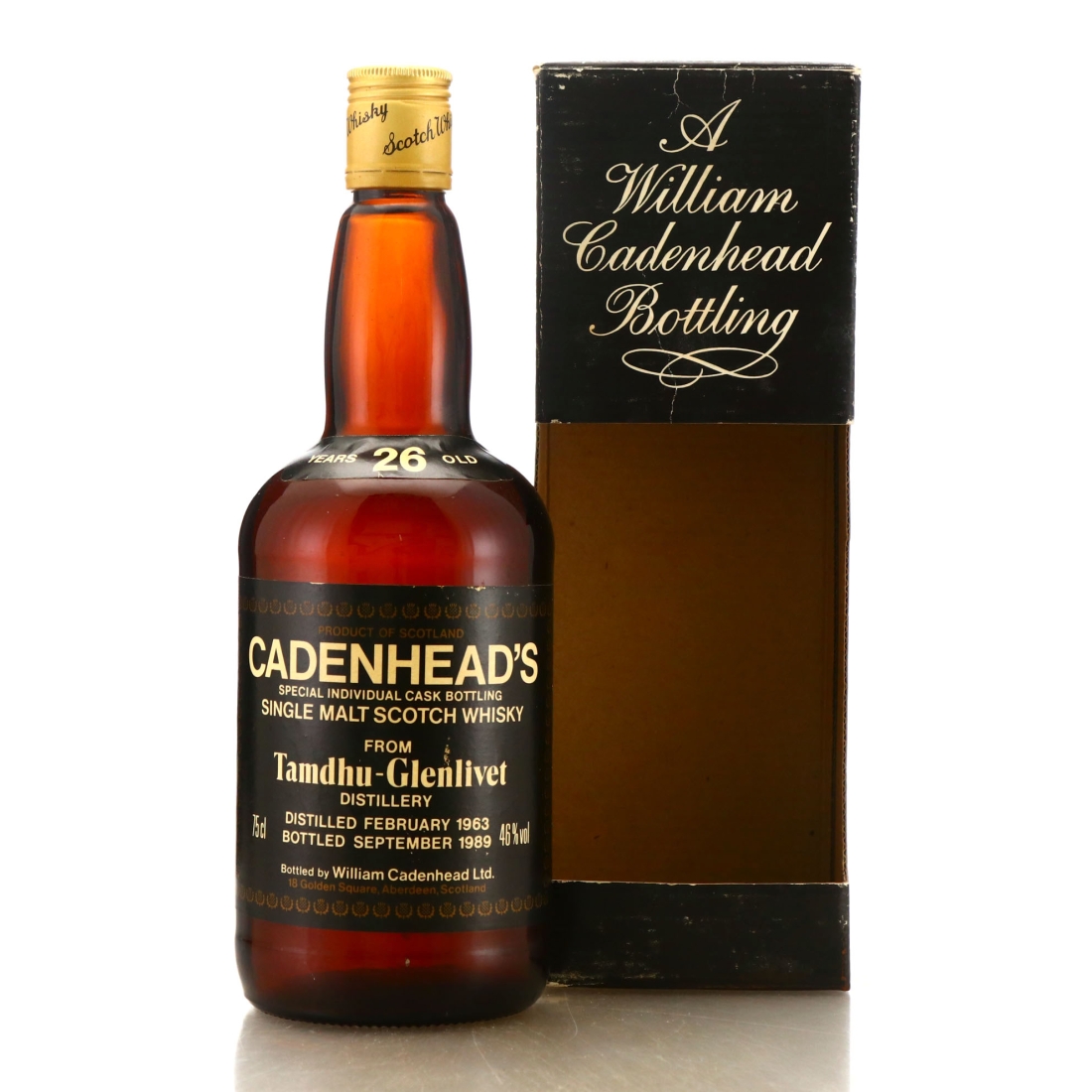 Tamdhu 1963 Cadenhead's 26 Year Old