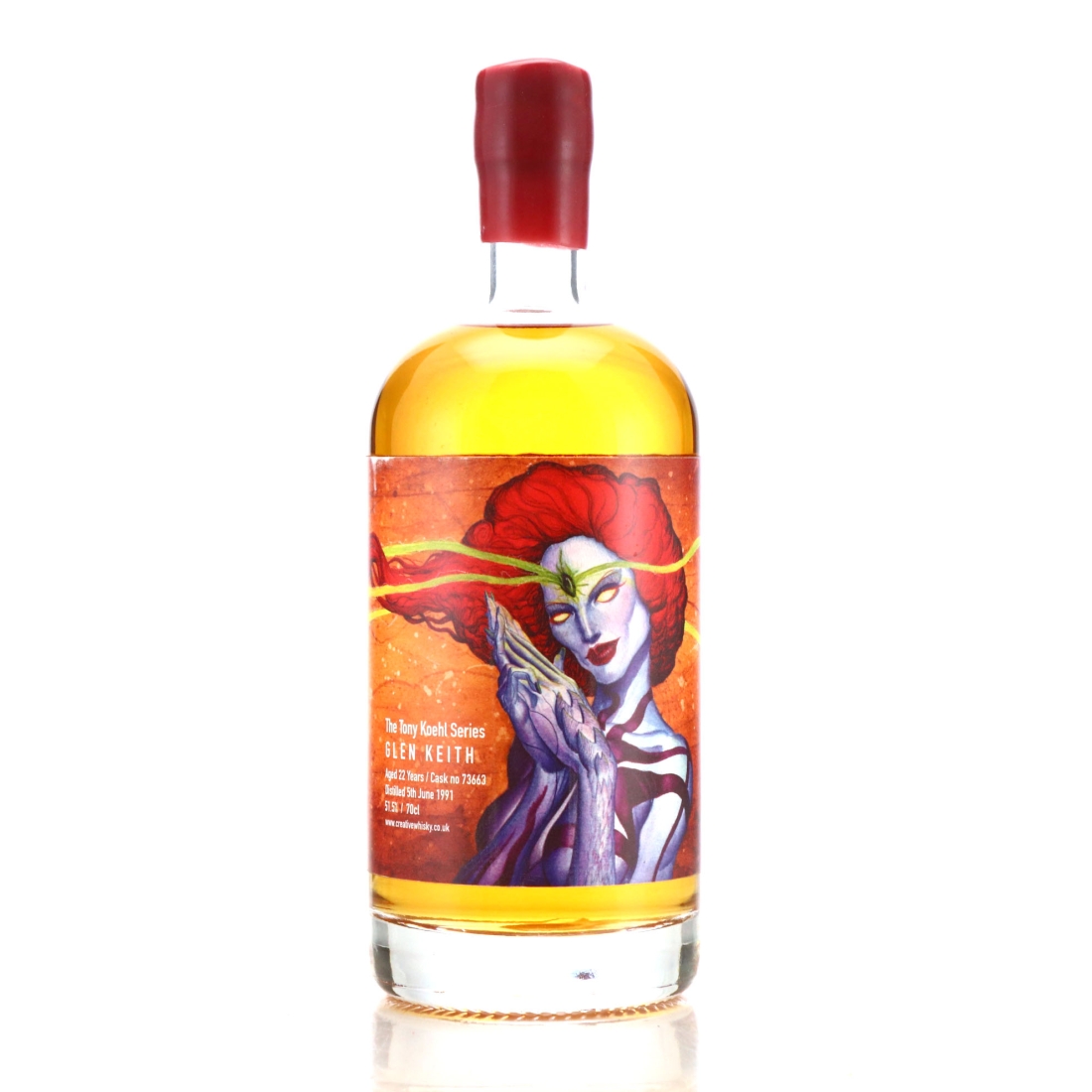 Glen Keith 1991 Creative Whisky Co 22 Year Old / Tony Koehl Series