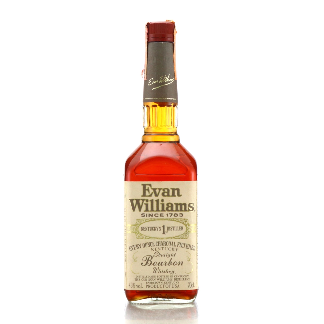 Evan Williams Kentucky Straight Bourbon 1996