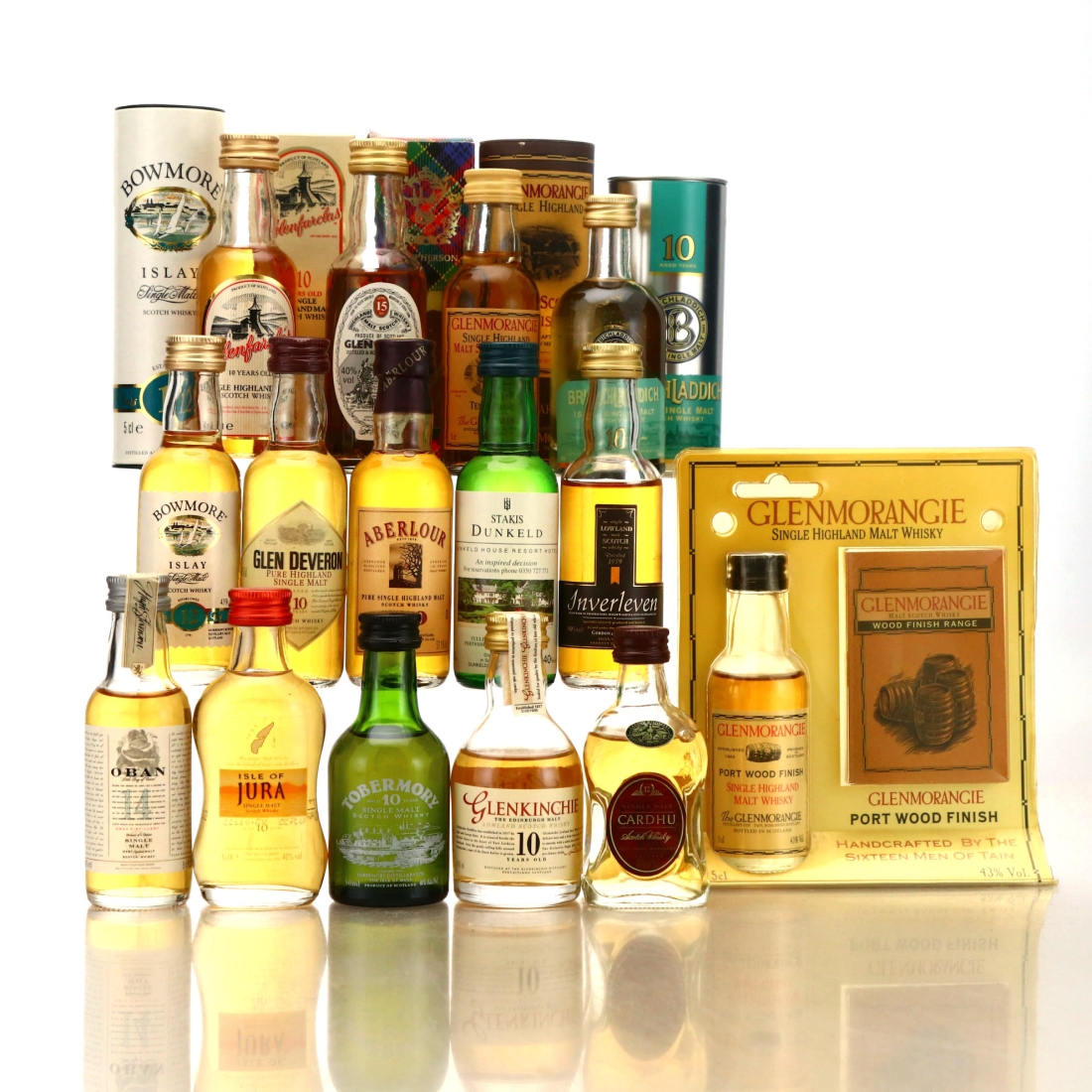 Single Malt Miniatures x 15