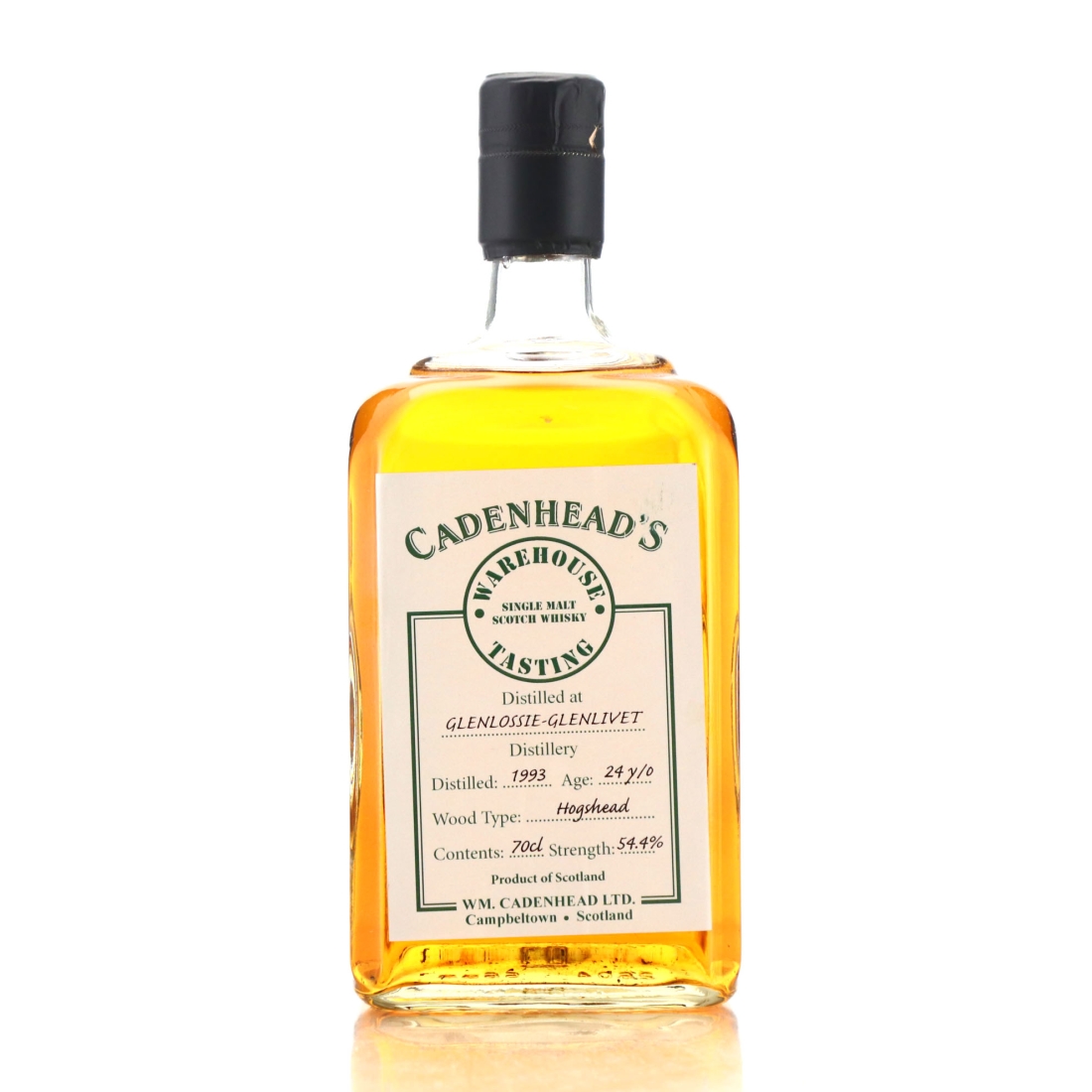 Glenlossie 1993 Cadenhead's 24 Year Old Warehouse Tasting
