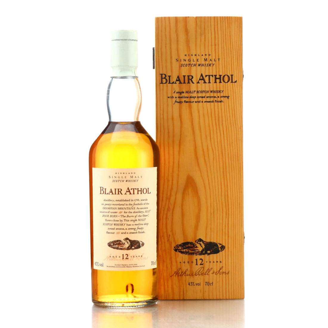 Blair Athol 12 Year Old Flora and Fauna White Cap