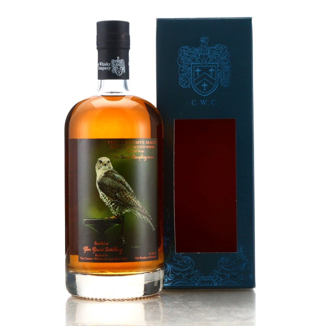 Glen Grant 1990 Creative Whisky Co 25 Year Old / David Rampling Series