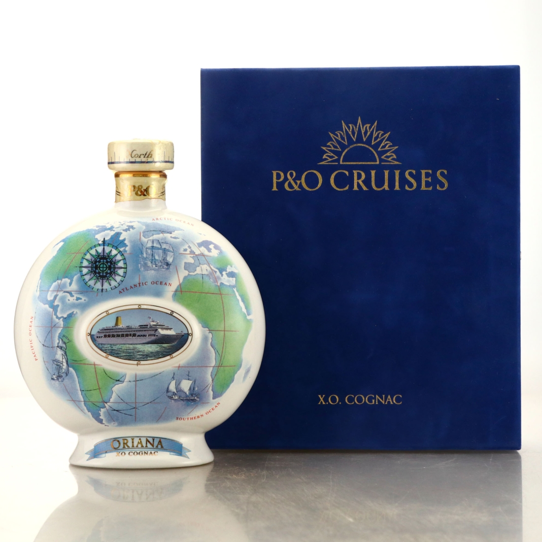 Ichon Freres XO Brandy Decanter / P&O Cruises Oriana