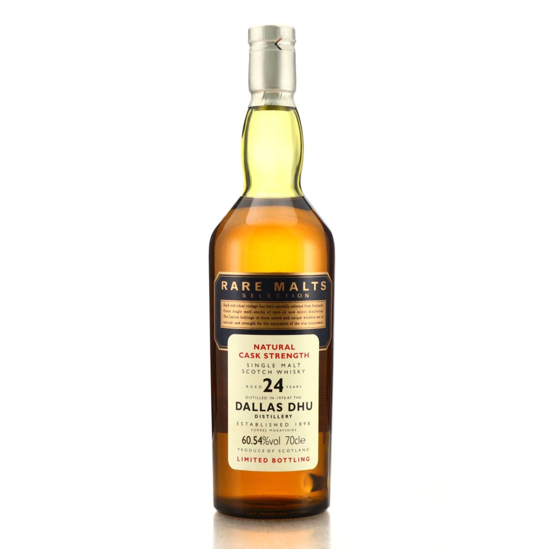 Dallas Dhu 1970 Rare Malts 24 Year Old / 60.54%
