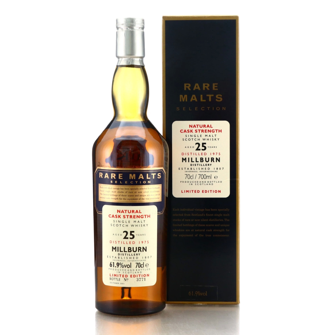 Millburn 1975 Rare Malts 25 Year Old / 61.9%
