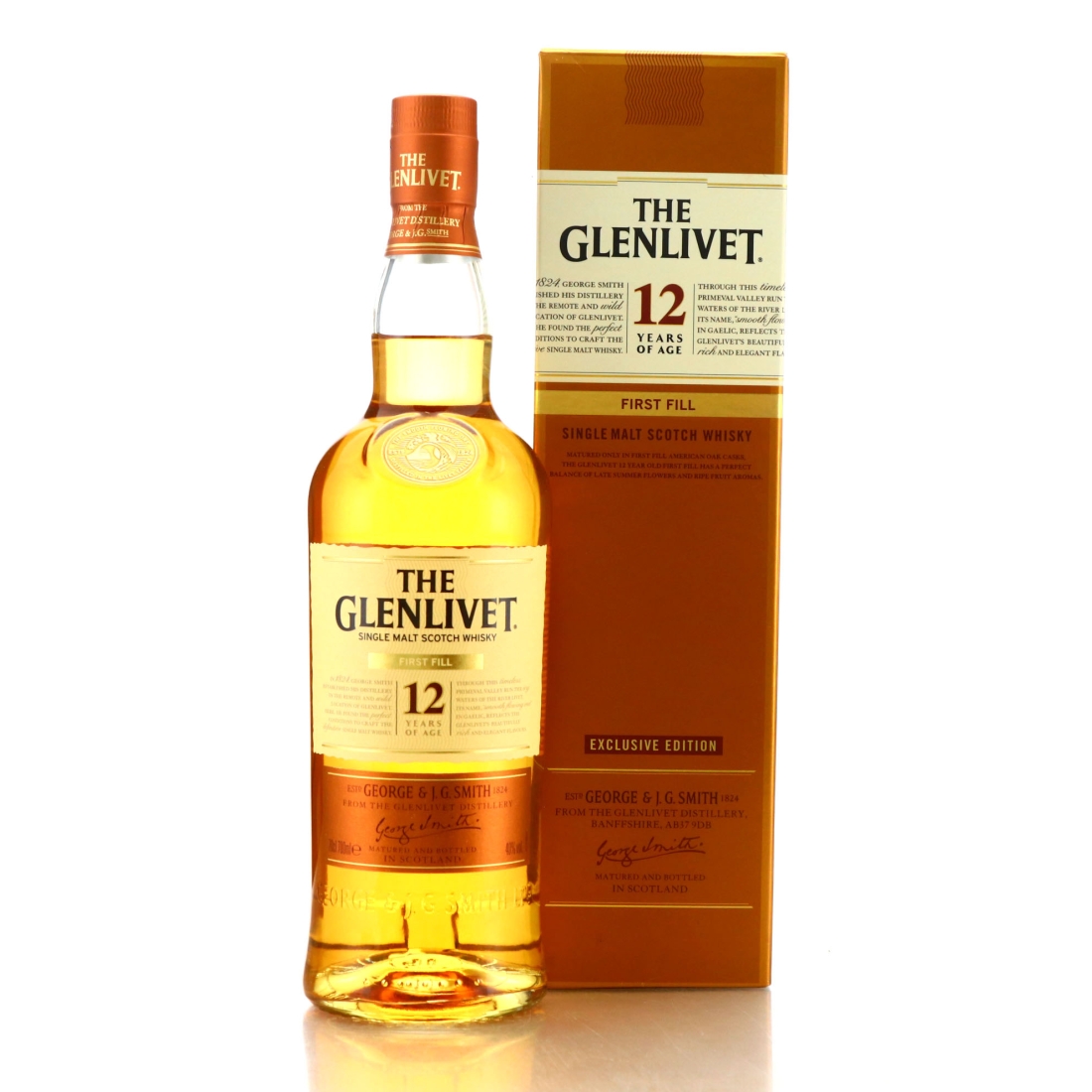 Glenlivet 12 Year Old First Fill