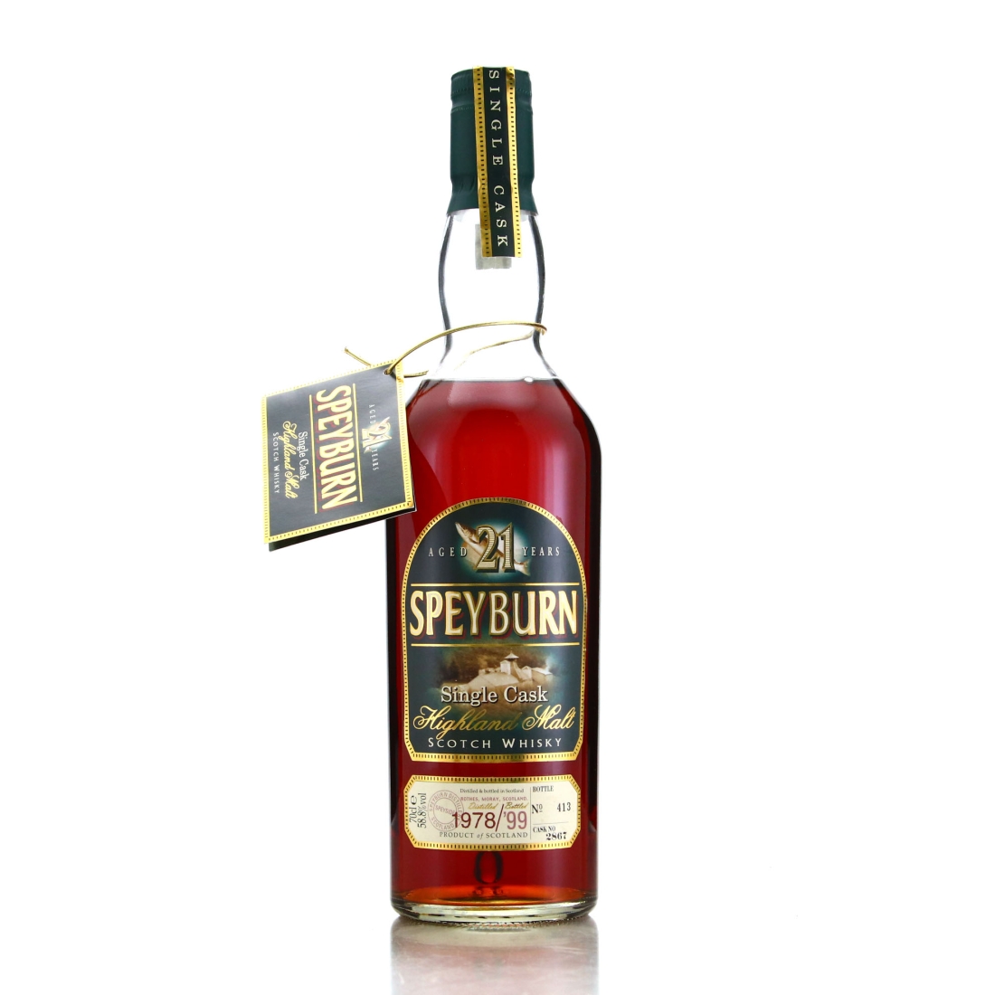 Speyburn 1978 Single Cask 21 Year Old #2867