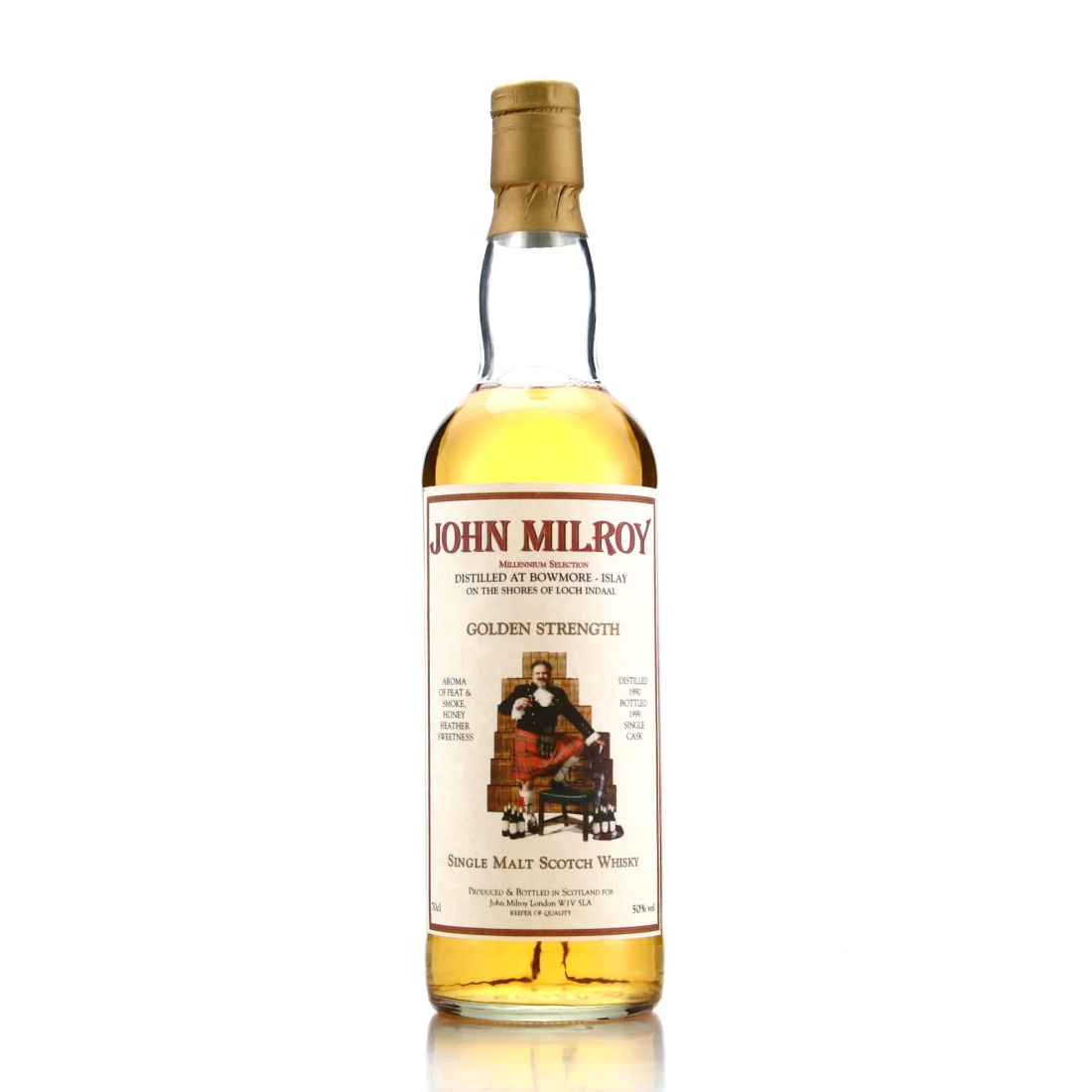 Bowmore 1990 John Milroy Millennium Selection
