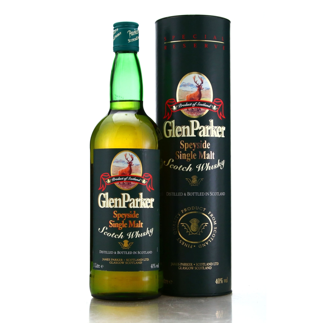 Glen Parker Speyside Single Malt 1 Litre