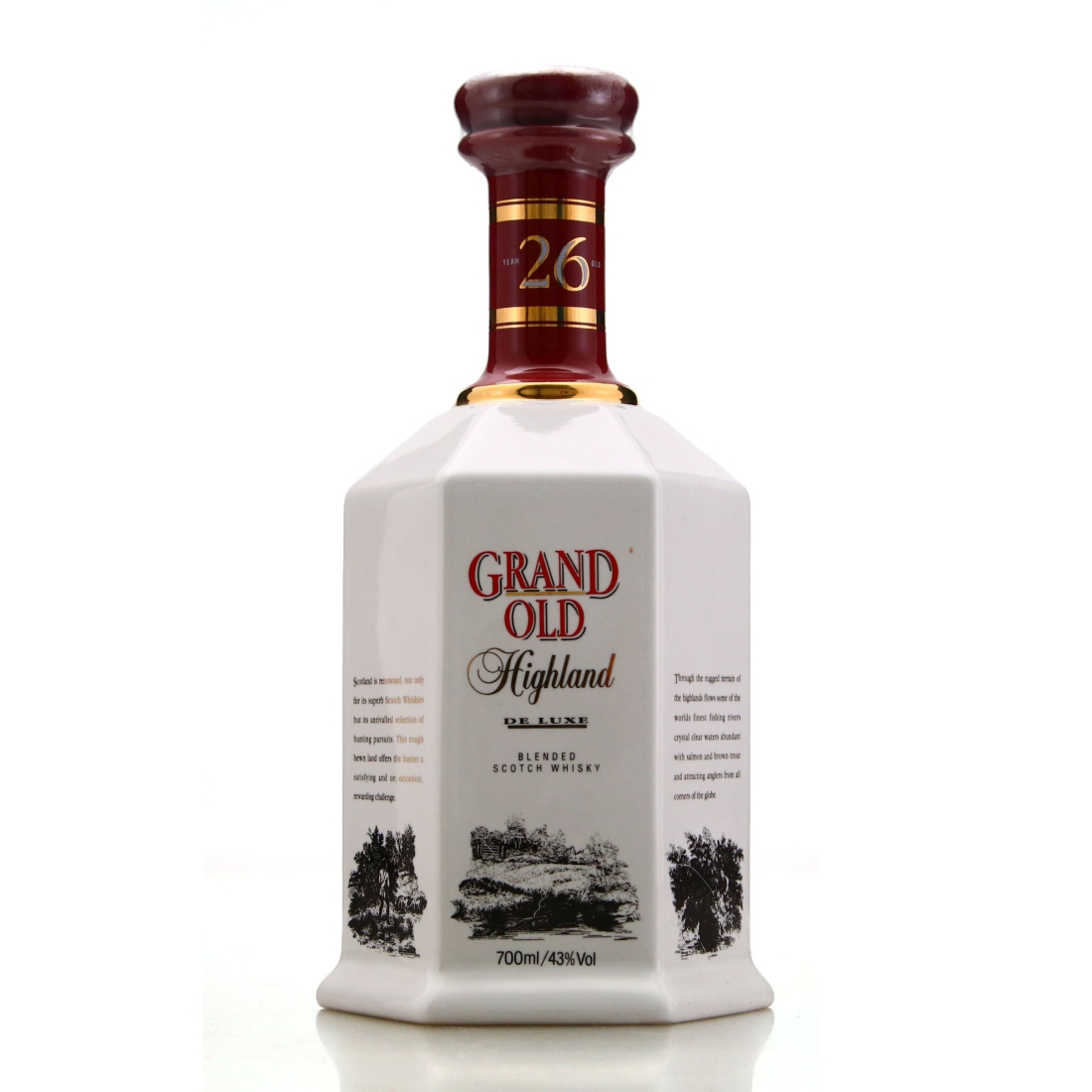 Grand Old Highland 26 Year Old Decanter