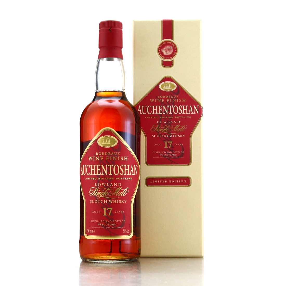 Auchentoshan 17 Year Old Bordeaux Finish