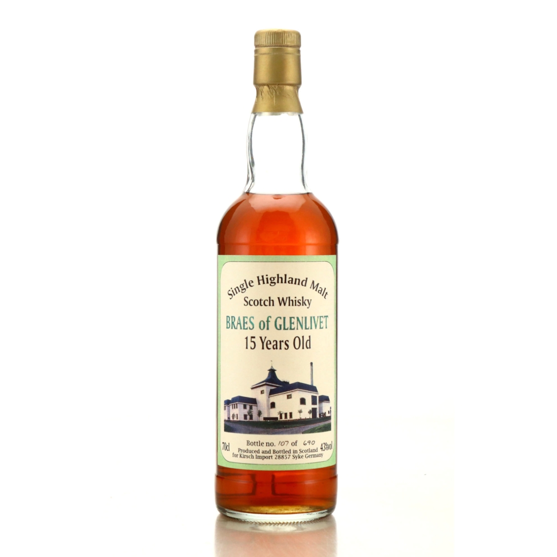Braes of Glenlivet 15 Year Old Kirsch Import