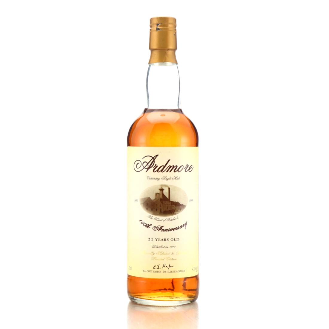 Ardmore 1977 100th Anniversary 21 Year Old