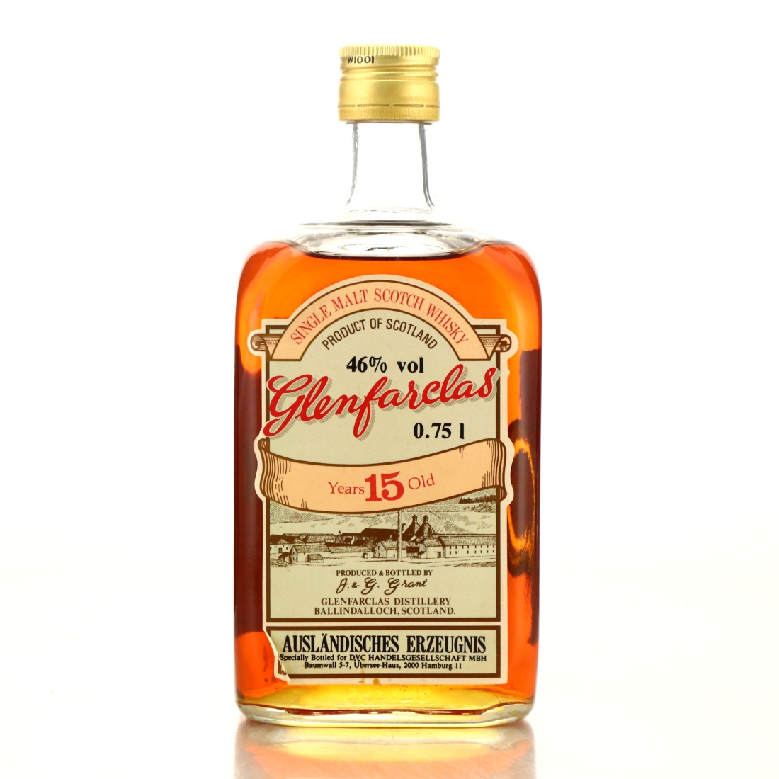 Glenfarclas 15 Year Old 1980s / German Import