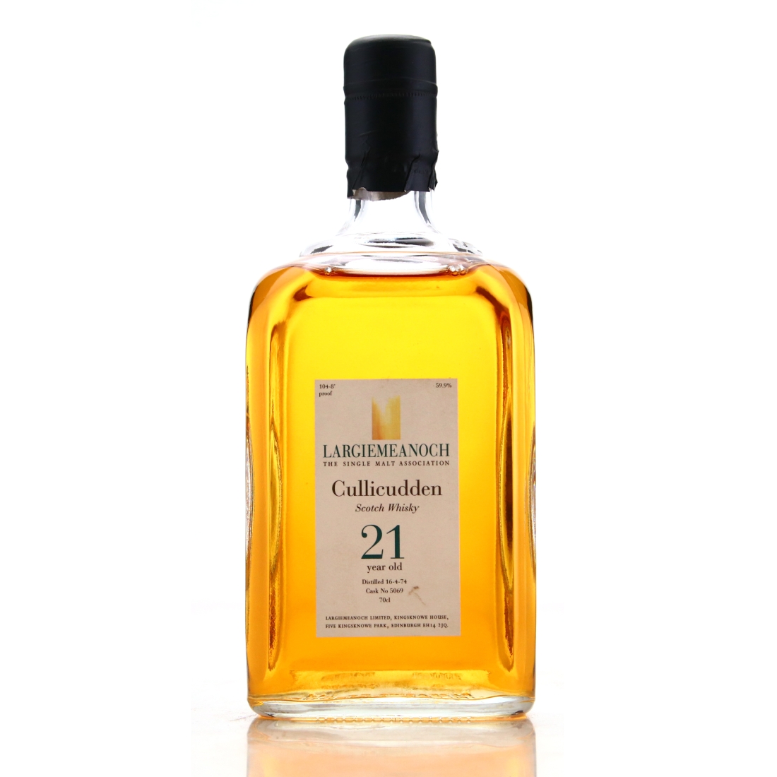 Dalmore 'Cullicudden' 1974 Largiemeanoch 21 Year Old