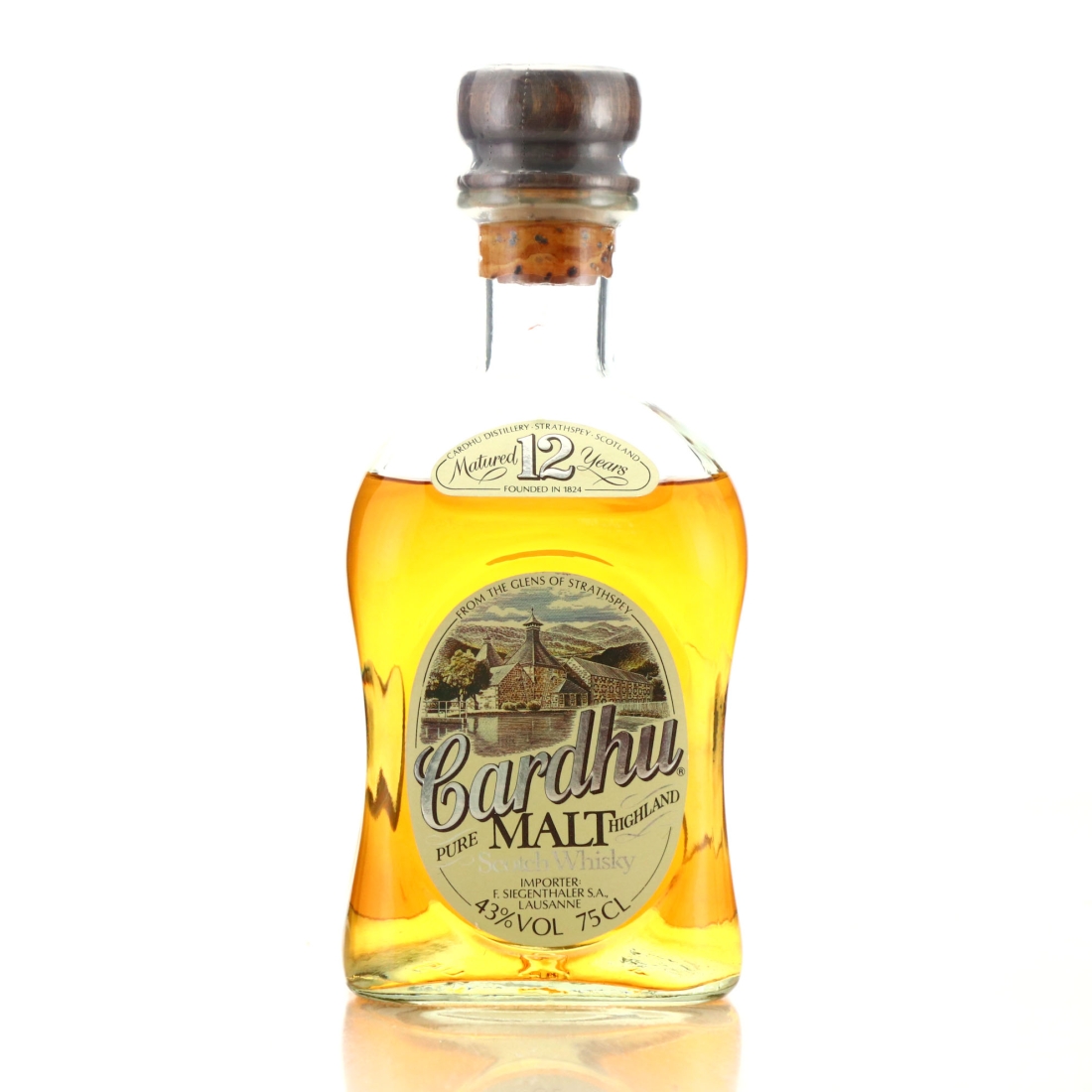 Cardhu 12 Year Old 1980s / F. Siegenthaler Import