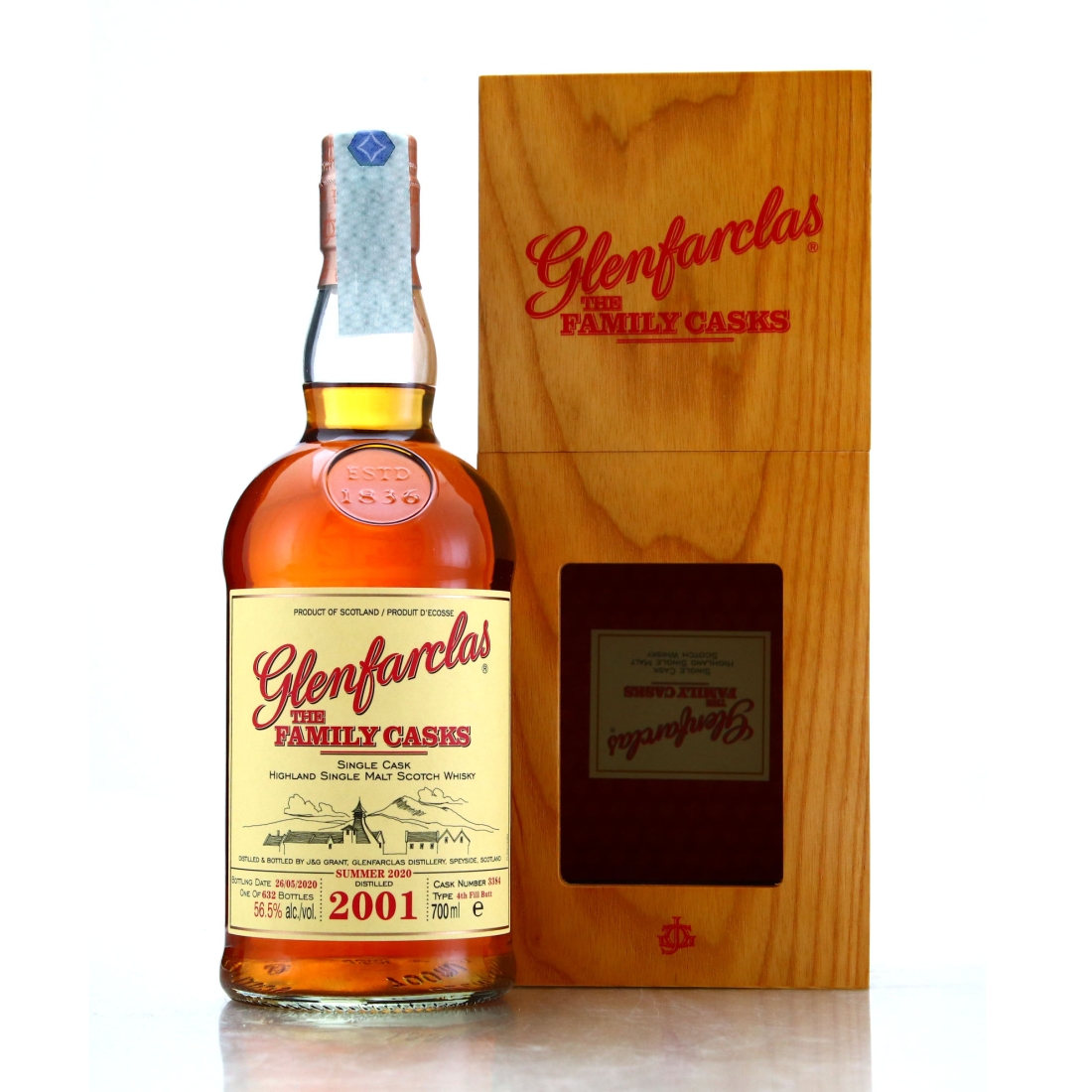 Glenfarclas 2001 Family Cask #3384/ Summer 2020