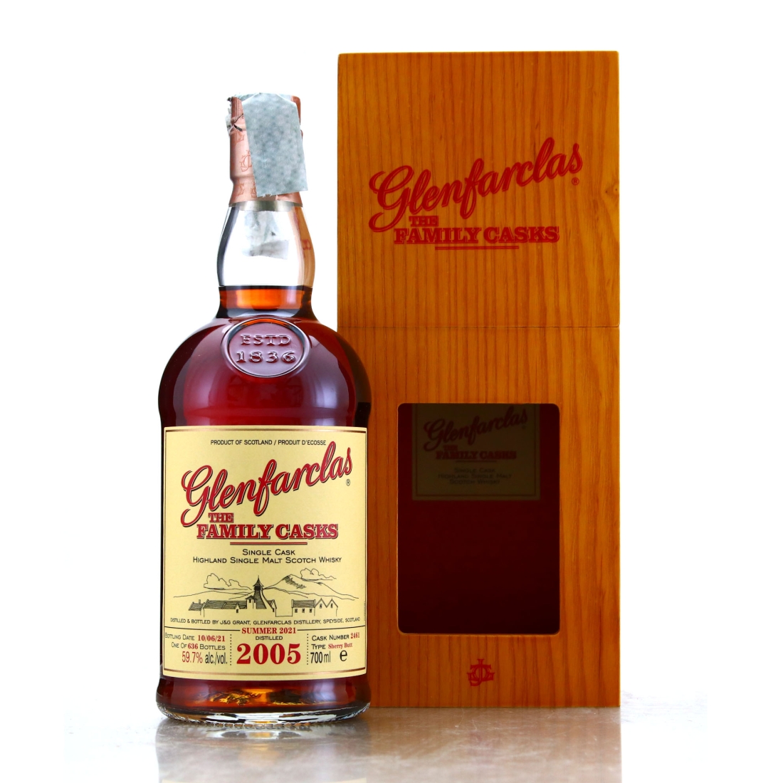Glenfarclas 2005 Family Cask #2461 / Summer 2021