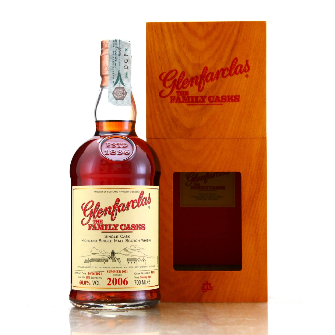 Glenfarclas 2006 Family Cask #3424 / Summer 2021