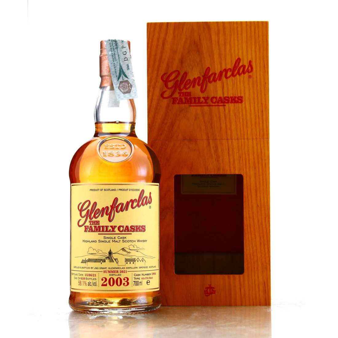 Glenfarclas 2003 Family Cask #1964 / Summer 2021