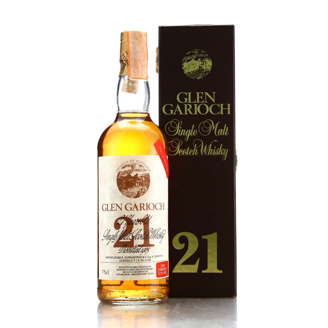 Glen Garioch 1965 Full Strength  21 Year Old / Soffiantino Import