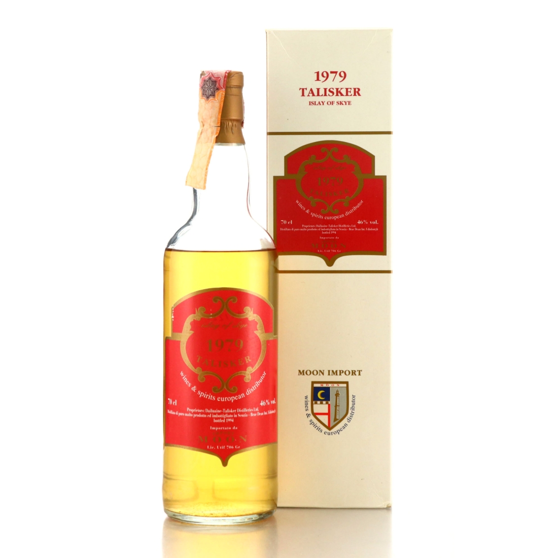 Talisker 1979 Moon Import / Crest Label