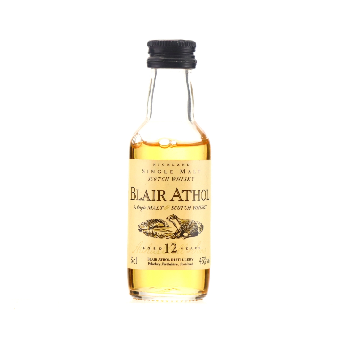 Blair Athol 12 Year Old Flora and Fauna Miniature