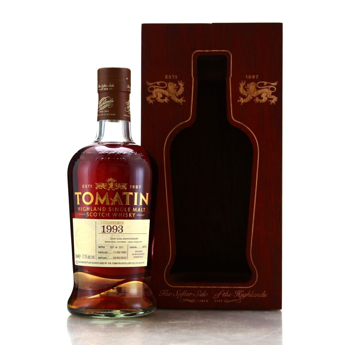 Tomatin 1993 Single Sherry Cask #6810 / 125th Anniversary