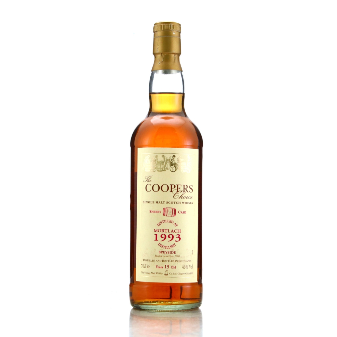 Mortlach 1993 Cooper's Choice 15 Year Old