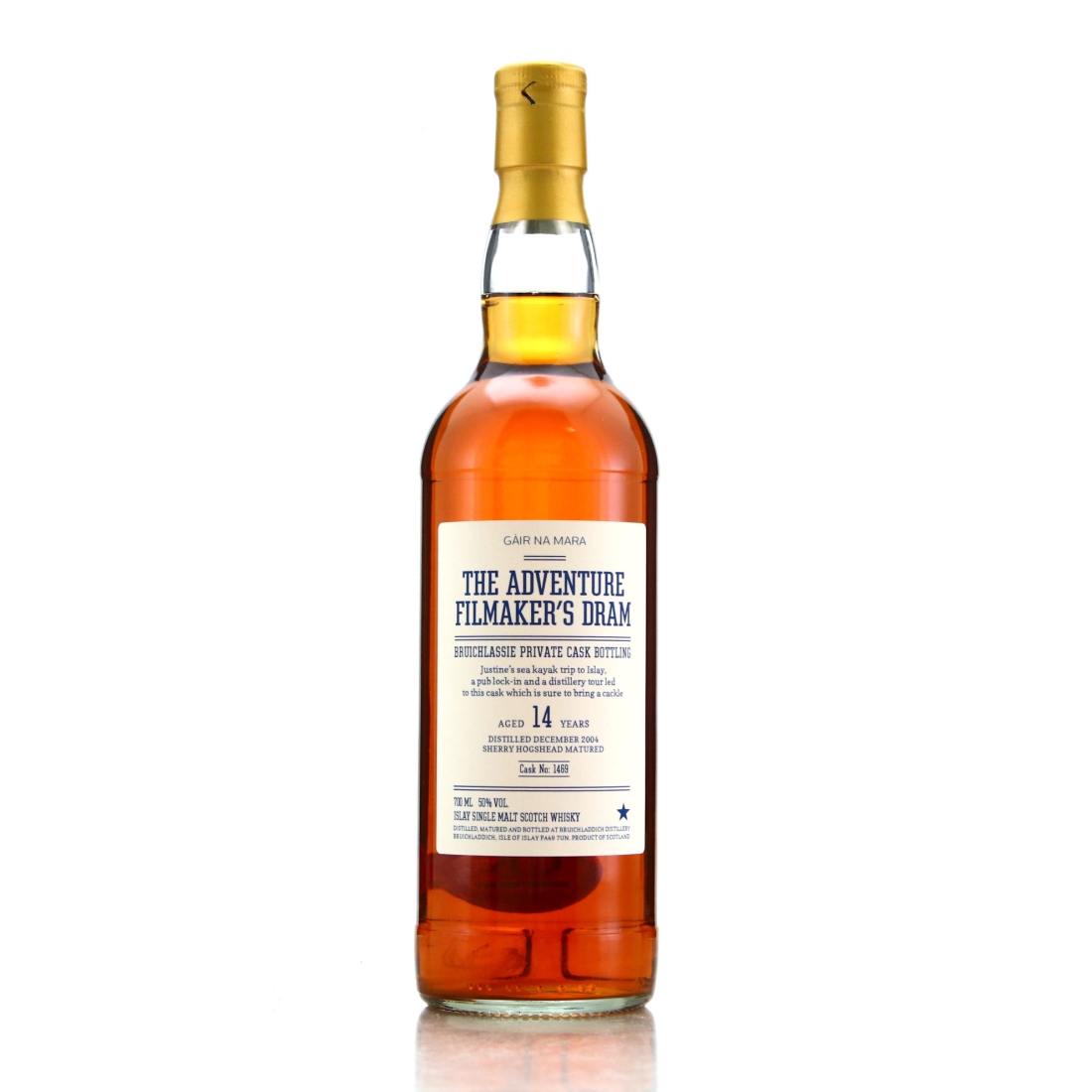 Image for Bruichladdich 2004 Private Cask 14 Year Old #1469 - The Adventure Filmaker's Dram