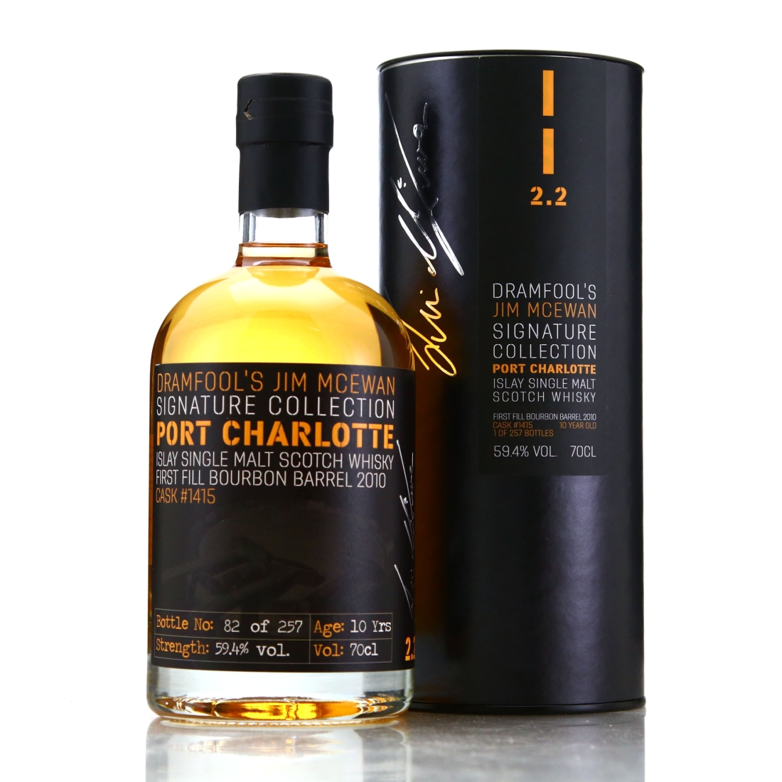 Port Charlotte 2010 Dramfool 10 Year Old Jim McEwan Signature Collection 2.2