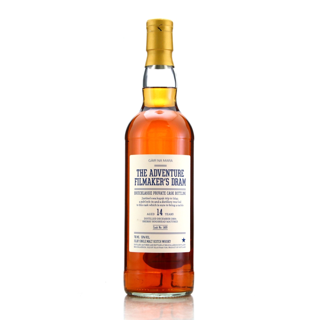 Bruichladdich 2004 Private Sherry Cask 14 Year Old #1469 / The Adventure Filmaker's Dram