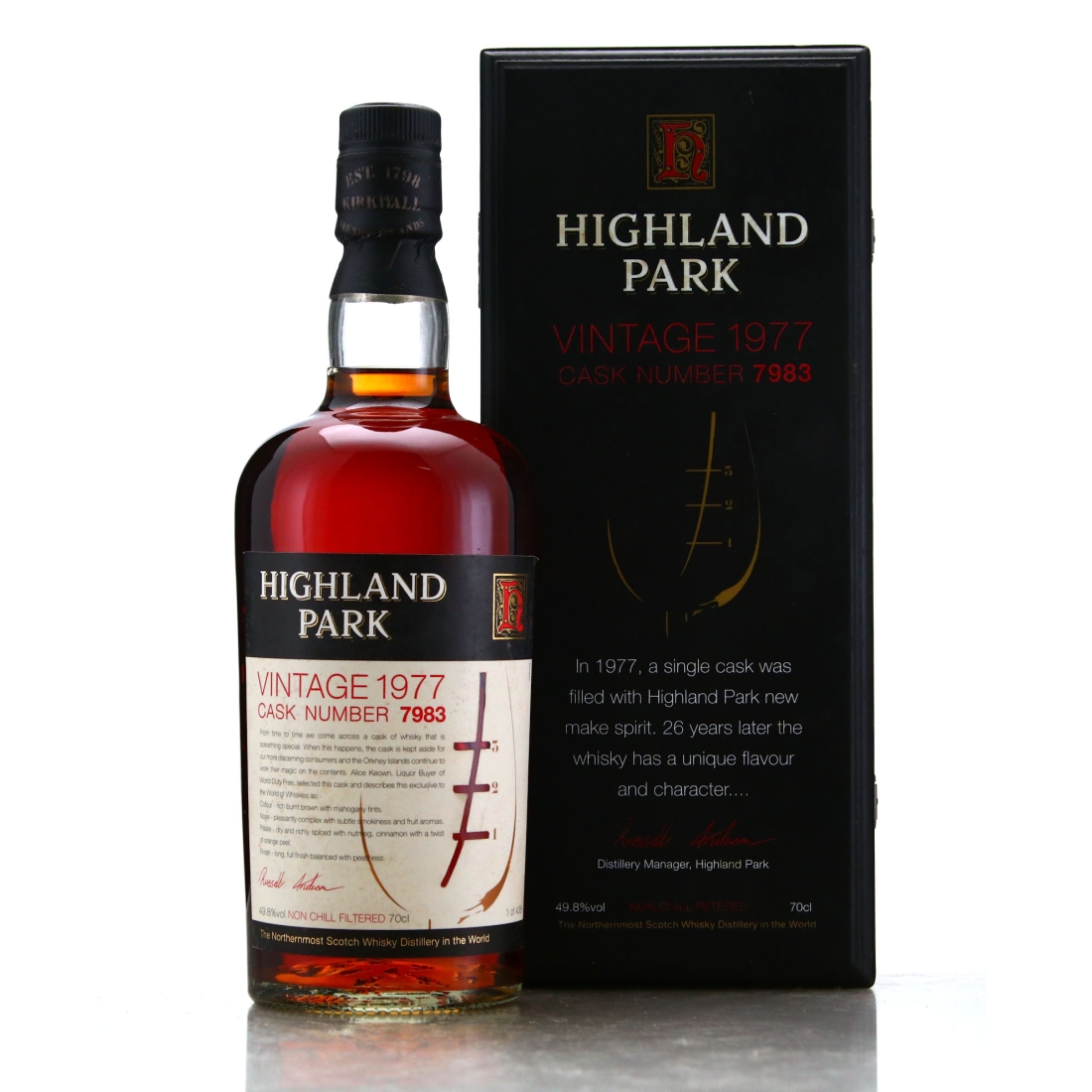 Highland Park 1977 Single Cask 26 Year Old #7983 / World of Whiskies