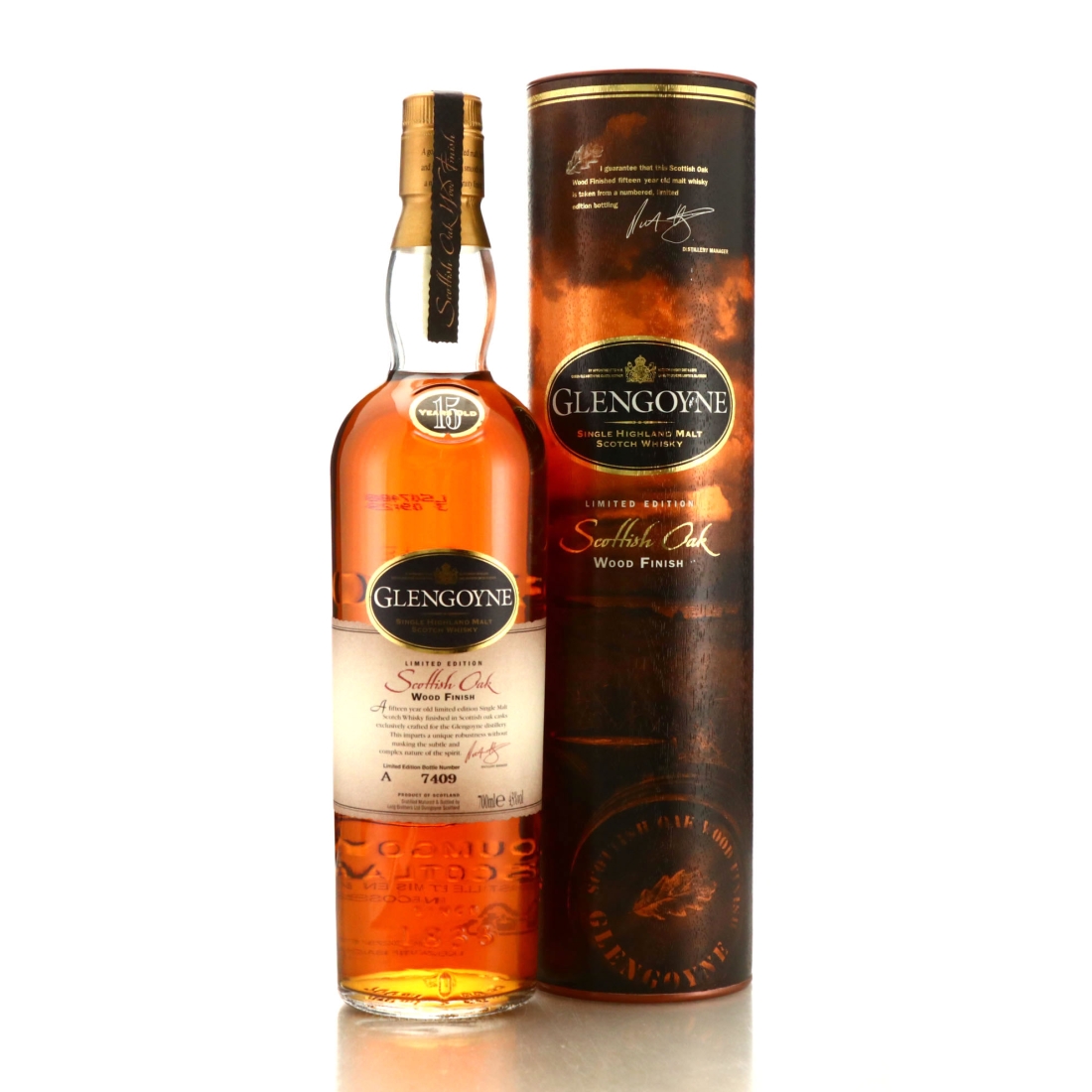 Glengoyne 15 Year Old Scottish Oak Finish