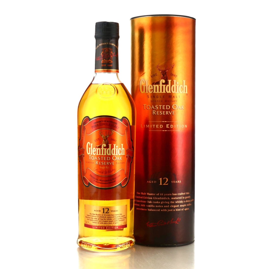 Glenfiddich 12 Year Old Toasted Oak Reserve