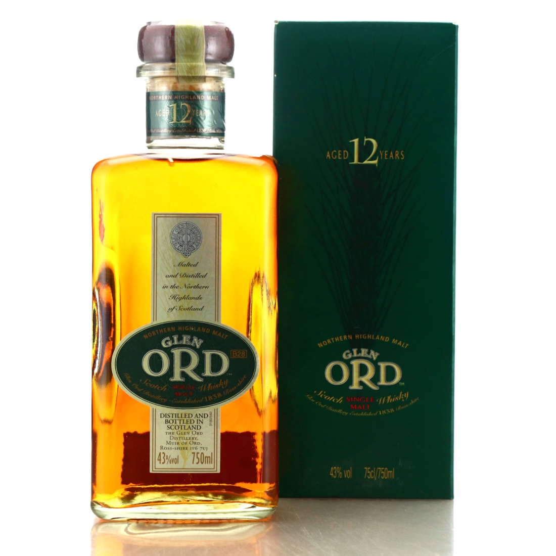 Glen Ord 12 Year Old 75cl / US Import