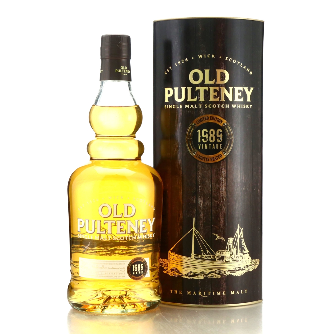 Old Pulteney 1989 Lightly Peated